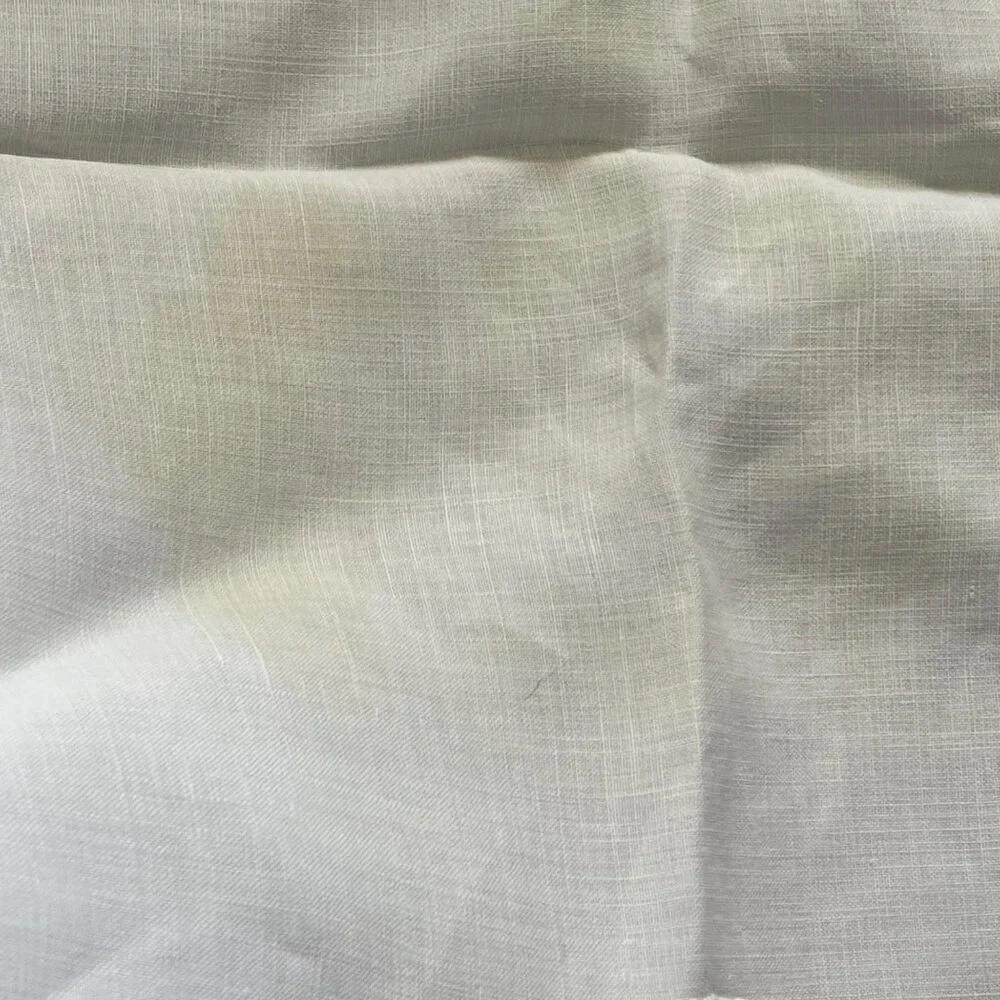 VTG Bread Basket Cloth Napkin Liner White Embroidered (STAINS)